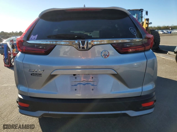 2021 Honda CR-V EX with VIN 7FARW1H58ME005485, listed as a Copart auction lot 88624315 with 23,756 mi miles and Non Repairable. Bid and sale history available at carsss.com. Image 6.