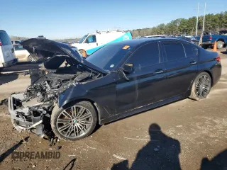 2017 BMW 5 Series 540i z VIN WBAJE5C37HG914383, wystawiony jako Copart lot #46895345 z przebiegiem Nie podano mil oraz Szkoda całkowita • Salvage title. Historia ofert i sprzedaży dostępna na DreamBid. Obrazek 1.