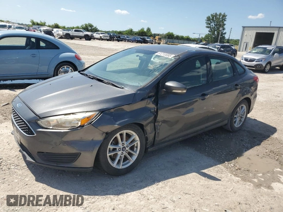 2017 Ford Focus SE with VIN 1FADP3F25HL304853, listed as a Copart auction lot 61210085 with 41,651 mi miles and Salvage title. Bid and sale history available at DreamBid. Image 1.