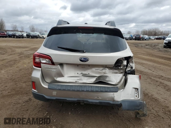 2015 Subaru Outback Premium with VIN 4S4BSBHC1F3234924, listed as a Copart auction lot 50319685 with 168,305 mi miles and Clean title. Bid and sale history available at DreamBid. Image 6.