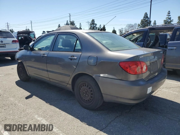 2008 Toyota Corolla CE with VIN 1NXBR32E68Z038695, listed as a Copart auction lot 49188965 with 255,802 mi miles and Salvage Title. Bid and sale history available at DreamBid. Image 2.