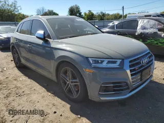 2019 Audi SQ5 Prestige with VIN WA1C4AFY5K2002770, listed as a Copart auction lot 74011544 with 122,578 mi miles and Clean Title. Bid and sale history available at DreamBid. Image 4.