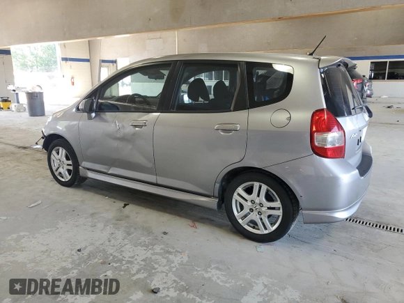 2007 Honda Fit Sport with VIN JHMGD37637S055263, listed as a Copart auction lot 65892135 with 347,782 mi miles and Salvage title. Bid and sale history available at DreamBid. Image 2.