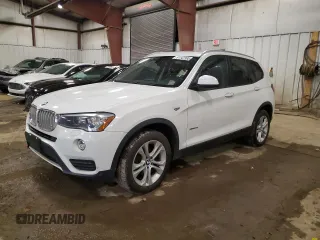2017 BMW X3 xDrive35i with VIN 5UXWX7C52H0S19204, listed as a Copart auction lot 51147395 with 126,419 mi miles and Clean Title. Bid and sale history available at DreamBid. Image 1.