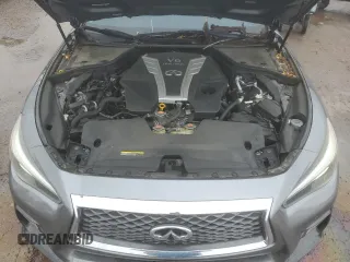 2018 Infiniti Q50 Sport z VIN JN1EV7AP5JM358123, wystawiony jako Copart lot #55940025 z przebiegiem 81 503 mil mil oraz Szkoda całkowita • Salvage title. Historia ofert i sprzedaży dostępna na DreamBid. Obrazek 11.