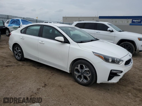 2021 Kia Forte LXS with VIN 3KPF24AD6ME378480, listed as a Copart auction lot 59366195 with 66,124 mi miles and Salvage title. Bid and sale history available at DreamBid. Image 4.