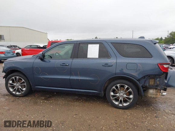 2019 Dodge Durango GT Plus with VIN 1C4RDHDG2KC779596, listed as a IAAI auction lot 42181855 with 149,072 mi miles and . Bid and sale history available at DreamBid. Image 15.