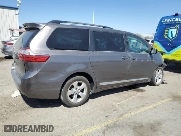 2017 Toyota Sienna LE Auto Access Seat with VIN 5TDKZ3DC1HS820732, listed as a Copart auction lot 54251475 with 104,560 mi miles and Salvage title. Bid and sale history available at DreamBid. Image 3.