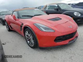 2016 Chevrolet Corvette Z06 3LZ with VIN 1G1YU3D63G5600184, listed as a Copart auction lot 74736534 with 0 mi miles and Salvage Title. Bid and sale history available at carsss.com. Image 4.