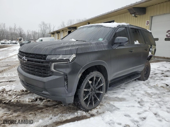 2023 Chevrolet Tahoe LT with VIN 1GNSKNKD2PR169515, listed as a Copart auction lot 84269044 with 30,069 mi miles and Salvage Title. Bid and sale history available at carsss.com. Image 1.
