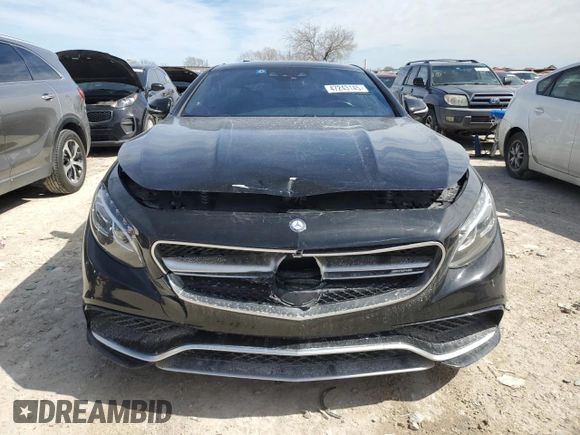 2015 Mercedes-Benz S 63 AMG z VIN WDDXJ7JB8FA006318, wystawiony jako Copart lot #47243145 z przebiegiem 54 848 mil mil oraz Szkoda całkowita • Salvage title. Historia ofert i sprzedaży dostępna na DreamBid. Obrazek 5.