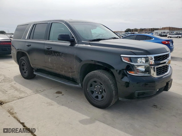 2019 Chevrolet Tahoe Commercial with VIN 1GNLCDEC4KR308468, listed as a Copart auction lot 43573795 with 59,660 mi miles and Salvage Title. Bid and sale history available at carsss.com. Image 4.