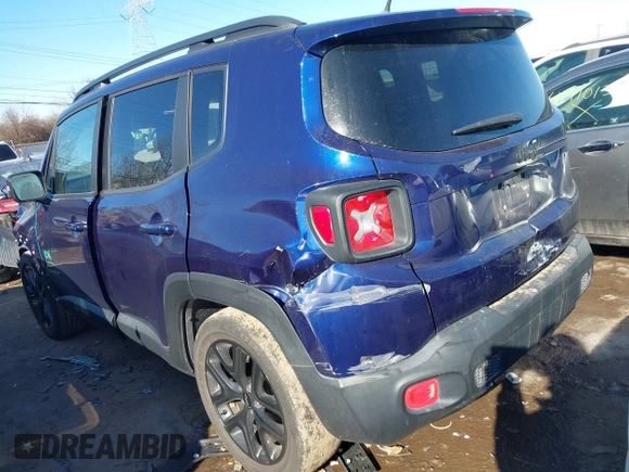 2017 Jeep Renegade Latitude with VIN ZACCJABB8HPF52446, listed as a IAAI auction lot 41406812 with 122,467 mi miles and . Bid and sale history available at DreamBid. Image 3.