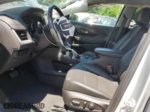 2022 GMC Terrain SLT with VIN 3GKALVEV0NL227314, listed as a Copart auction lot 62262175 with 24,837 mi miles and Salvage title. Bid and sale history available at DreamBid. Image 7.