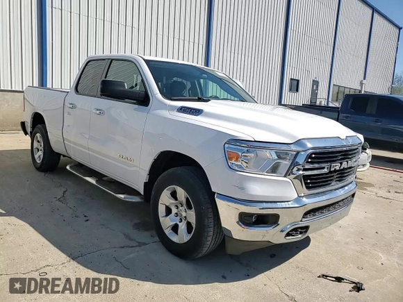 2020 Ram 1500 Big Horn z VIN 1C6SRFBT2LN371989, wystawiony jako Copart lot #50135945 z przebiegiem 75 103 mil mil oraz Szkoda całkowita • Salvage title. Historia ofert i sprzedaży dostępna na DreamBid. Obrazek 13.