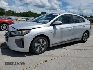 2019 Hyundai Ioniq SEL z VIN KMHC75LC9KU122729, wystawiony jako Copart lot #56845195 z przebiegiem 169 239 mil mil oraz Szkoda całkowita • Salvage title. Historia ofert i sprzedaży dostępna na DreamBid. Obrazek 1.