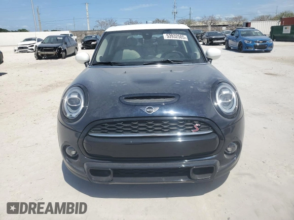 2020 MINI Hardtop 4 Door Cooper S with VIN WMWXU9C03L2L76233, listed as a Copart auction lot 53932505 with 10,818 mi miles and Non Repairable. Bid and sale history available at DreamBid. Image 5.