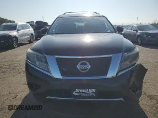2016 Nissan Pathfinder Platinum with VIN 5N1AR2MM4GC658699, listed as a Copart auction lot 61581475 with 89,985 mi miles and Salvage title. Bid and sale history available at DreamBid. Image 5.