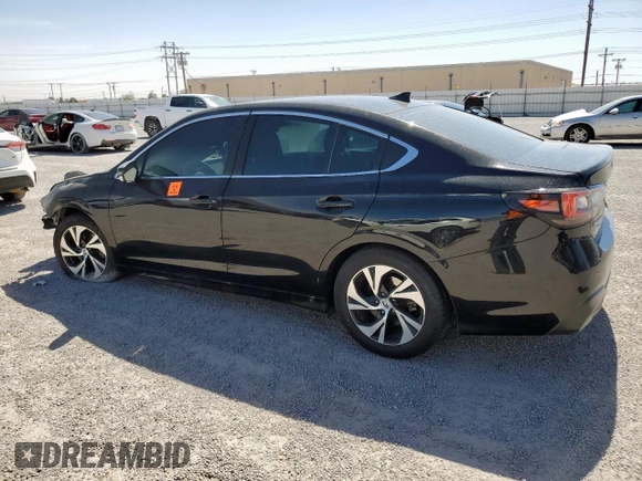 2020 Subaru Legacy Premium z VIN 4S3BWAC6XL3024791, wystawiony jako Copart lot #57331115 z przebiegiem Nie podano mil oraz Szkoda całkowita • Salvage title. Historia ofert i sprzedaży dostępna na DreamBid. Obrazek 2.