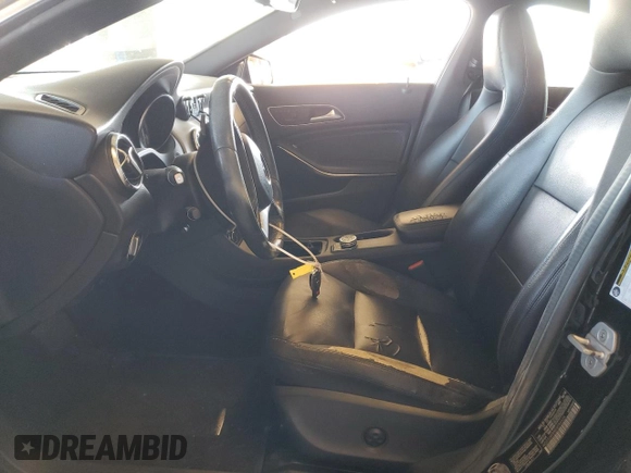 2014 Mercedes-Benz CLA 250 with VIN WDDSJ4EB8EN086634, listed as a Copart auction lot 55623495 with 228,185 mi miles and Salvage title. Bid and sale history available at DreamBid. Image 7.