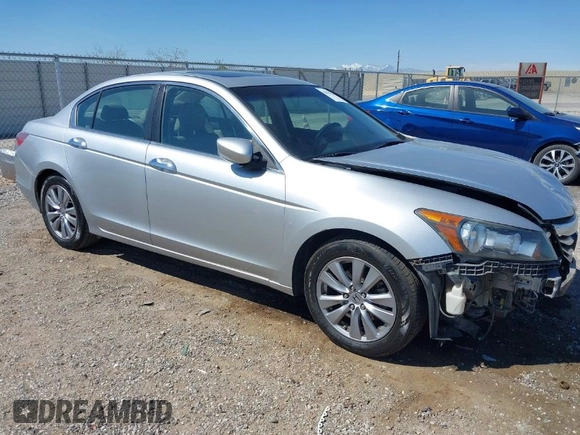 2012 Honda Accord EX-L z VIN 1HGCP3F83CA036921, wystawiony jako IAAI lot #42014786 z przebiegiem 184 366 mil mil oraz . Historia ofert i sprzedaży dostępna na DreamBid. Obrazek 1.