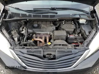 2012 Toyota Sienna with VIN 5TDKA3DC0CS014719, listed as a Copart auction lot 88358865 with 118,901 mi miles and Salvage Title. Bid and sale history available at DreamBid. Image 14.