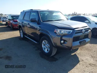 2023 Toyota 4Runner SR5 with VIN JTEEU5JR6P5278737, listed as a IAAI auction lot 41984556 with 42,189 mi miles and . Bid and sale history available at DreamBid. Image 1.
