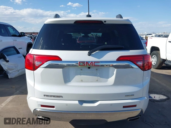 2017 GMC Acadia Denali with VIN 1GKKNXLS0HZ300763, listed as a IAAI auction lot 42035101 with 65,312 mi miles and . Bid and sale history available at carsss.com. Image 17.