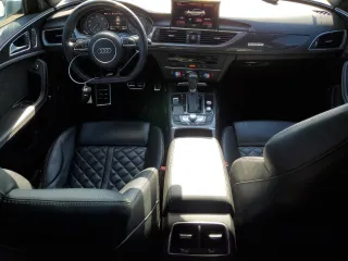 2016 Audi S6 Premium Plus with VIN WAUF2AFC7GN076093, listed as a Copart auction lot 66581024 with 100,211 mi miles and Salvage Title. Bid and sale history available at carsss.com. Image 8.