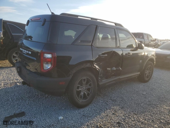 2021 Ford Bronco Sport Big Bend with VIN 3FMCR9B68MRA09684, listed as a Copart auction lot 47592315 with 71,066 mi miles and Salvage Title. Bid and sale history available at carsss.com. Image 3.