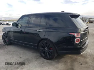 2020 Land Rover Range Rover SV Autobiography Dynamic with VIN SALGW2REXLA580744, listed as a Copart auction lot 49013945 with 47,176 mi miles and Salvage title. Bid and sale history available at DreamBid. Image 2.