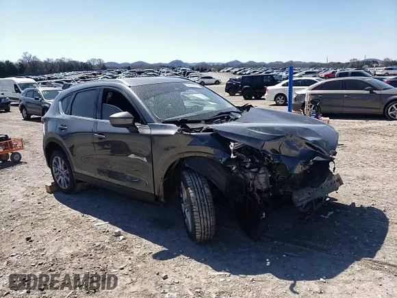 2020 Mazda CX-5 Grand Touring with VIN JM3KFADM4L0748126, listed as a Copart auction lot 50018615 with Not Provided miles and Salvage Title. Bid and sale history available at carsss.com. Image 12.
