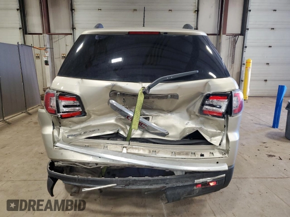 2013 GMC Acadia SLE z VIN 1GKKRNEDXDJ171754, wystawiony jako Copart lot #49297485 z przebiegiem 239 506 mil mil oraz Szkoda całkowita • Salvage title. Historia ofert i sprzedaży dostępna na DreamBid. Obrazek 6.