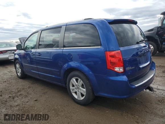 2013 Dodge Grand Caravan Crew with VIN 2C4RDGDG2DR654554, listed as a Copart auction lot 53391705 with 131,312 mi miles and Clean Title. Bid and sale history available at DreamBid. Image 2.