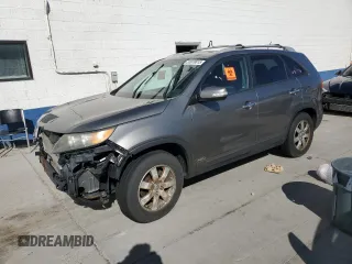2013 Kia Sorento LX with VIN 5XYKTDA29DG310509, listed as a Copart auction lot 53979815 with Not provided miles and Salvage title. Bid and sale history available at DreamBid. Image 1.