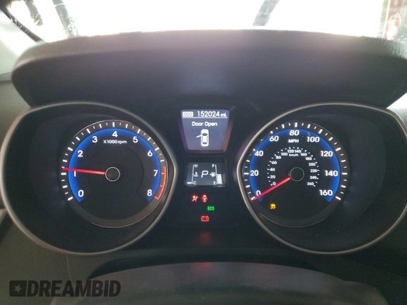 2014 Hyundai Elantra GT with VIN KMHD35LH1EU233095, listed as a Copart auction lot 75674894 with 152,024 mi miles and Salvage Title. Bid and sale history available at carsss.com. Image 9.
