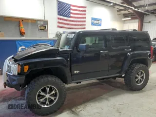 2006 Hummer H3 with VIN 5GTDN136468237702, listed as a Copart auction lot 80687264 with 284,169 mi miles and Salvage Title. Bid and sale history available at carsss.com. Image 1.