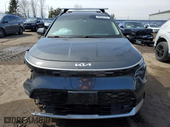 2023 Kia Niro Wave with VIN KNDCT3L12P5044220, listed as a Copart auction lot 48368745 with 62,423 mi miles and Salvage Title. Bid and sale history available at DreamBid. Image 5.