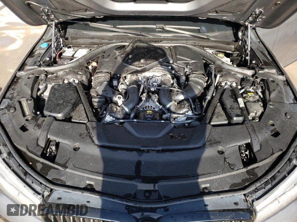 2017 BMW 7 Series 750i with VIN WBA7F0C37HGM22348, listed as a Copart auction lot 65400123 with 0 mi miles. Bid and sale history available at carsss.com. Image 11.