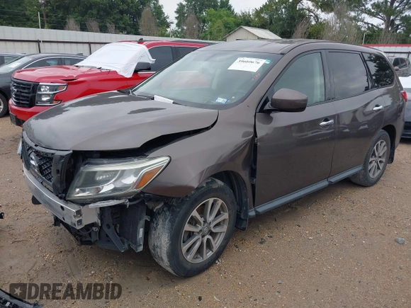 2015 Nissan Pathfinder SV with VIN 5N1AR2MN0FC622662, listed as a IAAI auction lot 39660676 with 171,421 mi miles. Bid and sale history available at carsss.com. Image 18.
