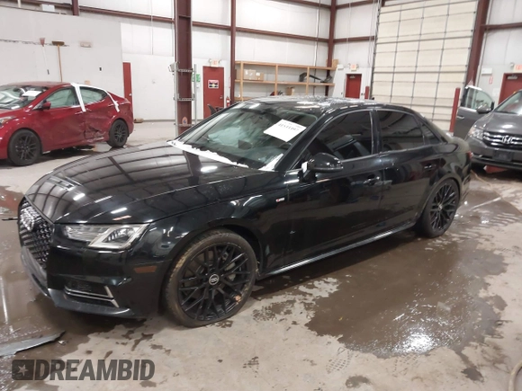 2017 Audi A4 Season of Audi Premium with VIN WAUDNAF40HN046152, listed as a IAAI auction lot 41533397 with 0 mi miles. Bid and sale history available at carsss.com. Image 18.