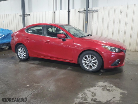 2016 Mazda Mazda3 i Touring with VIN JM1BM1V73G1334259, listed as a Copart auction lot 53622845 with 106,086 mi miles and Salvage Title. Bid and sale history available at carsss.com. Image 4.