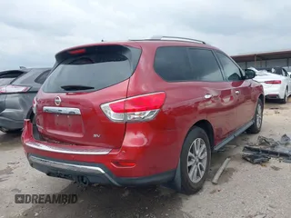 2015 Nissan Pathfinder SL with VIN 5N1AR2MN8FC610842, listed as a IAAI auction lot 42178872 with 126,740 mi miles and . Bid and sale history available at DreamBid. Image 4.