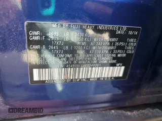 2015 Subaru Outback Premium с VIN 4S4BSBFC8F3248001, выставлен на аукционе Copart как лот 62942515 с пробегом 110 145 миль миль и Списание • Salvage title. История ставок и продаж доступна на DreamBid. Изображение 14.