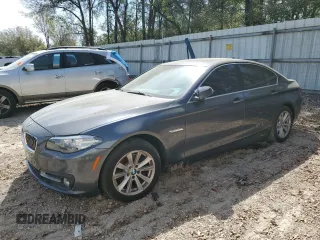 2016 BMW 5 Series 528i with VIN WBA5A5C57GD527136, listed as a Copart auction lot 50561825 with 123,848 mi miles and Clean Title. Bid and sale history available at carsss.com. Image 1.