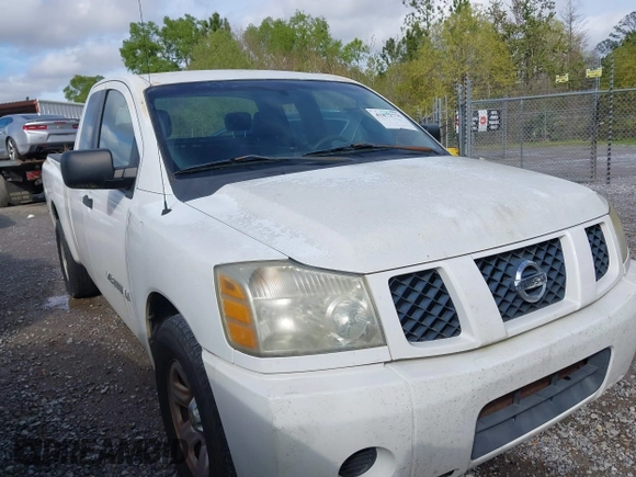 2005 Nissan Titan XE with VIN 1N6BA06A35N548121, listed as a IAAI auction lot 41872775 with 159,782 mi miles. Bid and sale history available at carsss.com. Image 1.