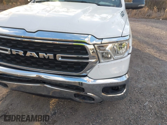 2023 Ram 1500 Big Horn with VIN 1C6SRFBT2PN535571, listed as a IAAI auction lot 41579548 with 42,140 mi miles. Bid and sale history available at carsss.com. Image 6.