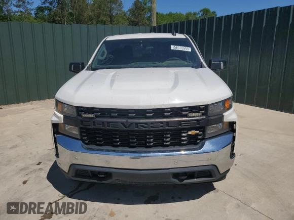 2020 Chevrolet Silverado 1500 Work Truck with VIN 1GCRWAEH6LZ334852, listed as a Copart auction lot 51980055 with 80,580 mi miles and Clean Title. Bid and sale history available at DreamBid. Image 5.