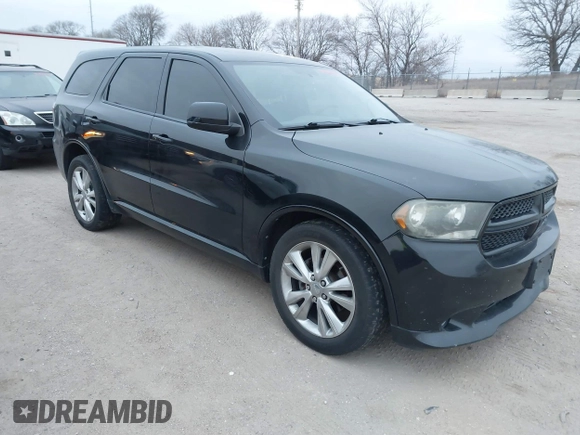 2011 Dodge Durango Heat with VIN 1D4RE3GG9BC687514, listed as a IAAI auction lot 41404030 with 222,562 mi miles. Bid and sale history available at carsss.com. Image 1.