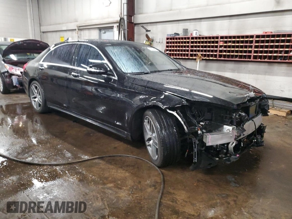 2017 Mercedes-Benz S 550 with VIN WDDUG8FB9HA312320, listed as a Copart auction lot 84599974 with 108,871 mi miles and Salvage Title. Bid and sale history available at carsss.com. Image 4.